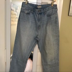 Madewell Perfect Vintage Summer Jean Size 32